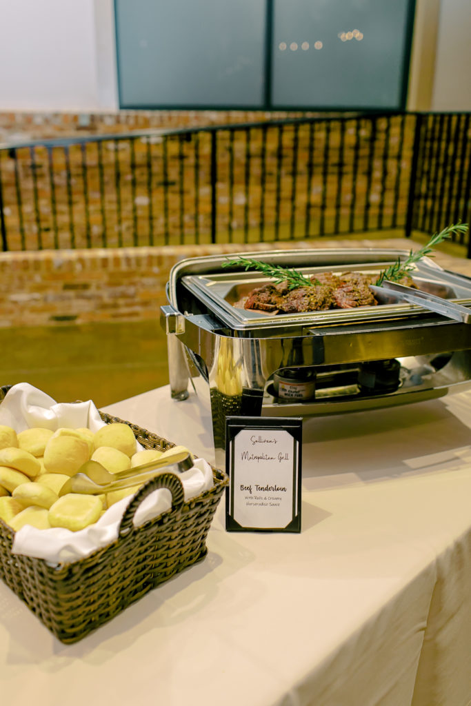 food stations at reception  | photo by mary catherine echols, a jacksonville florida based photographer