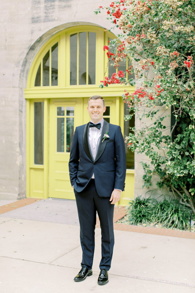 Groom headshot at the Lightner Museum in St. Augustine | Photo by Mary Catherine Echols, a photographer based out of Jacksonville, Florida
