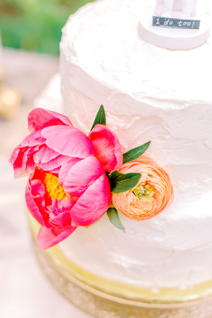 close up of the cake floral | photo by mary catherine echols