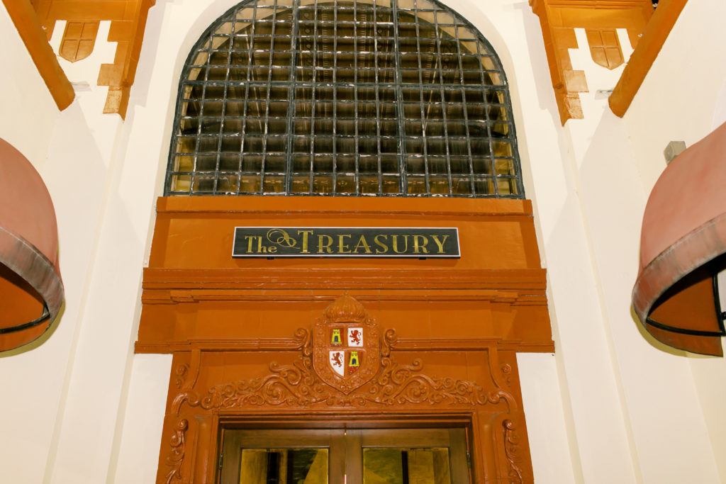 the treasury in st augustine front door