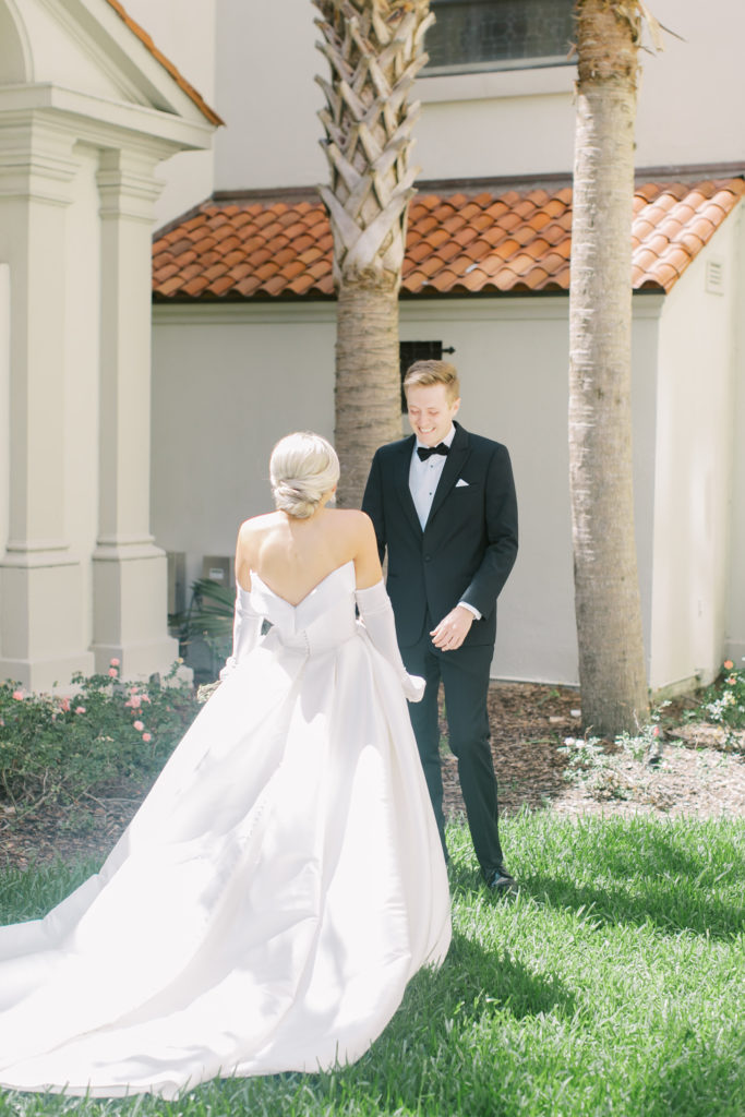 first look photos in st Augustine Florida
